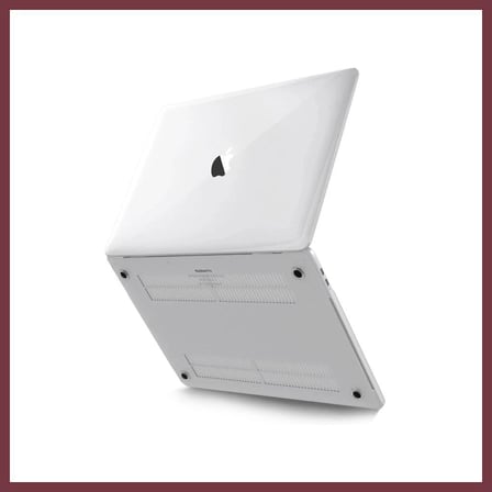 SHNSTORE Macbook Pro 16.2 2021 Macbook Buzlu Kapak - Şeffaf SHN0720