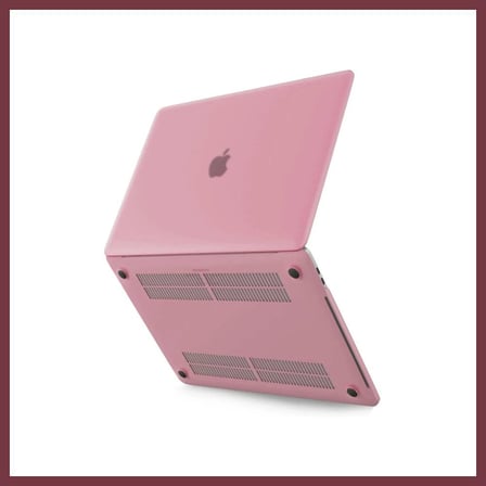 SHNSTORE Macbook Pro 13 2020 Macbook Buzlu Kapak - Pembe SHN0720