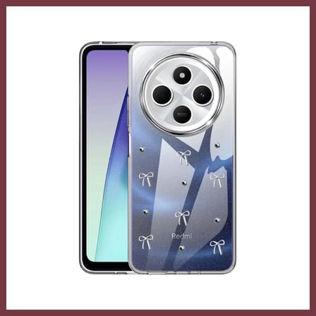 SHNSTORE Redmi 14C Uyumlu Fiyonk Desenli Kapak - Desen 5 SHN0720