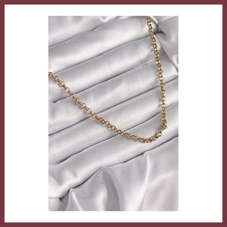 SHNSTORE 316L Çelik Gold Renk Kadın Kolye SHN0720