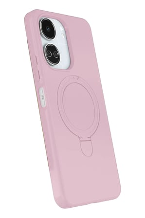 SHNSTORE Redmi 13C Uyumlu Regal Magsafe Standlı Kapak - Açık Pembe SHN0720