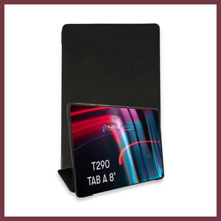 SHNSTORE Samsung Galaxy T290 Tab A 8 Kılıf Tablet Smart Kılıf - Siyah SHN0720