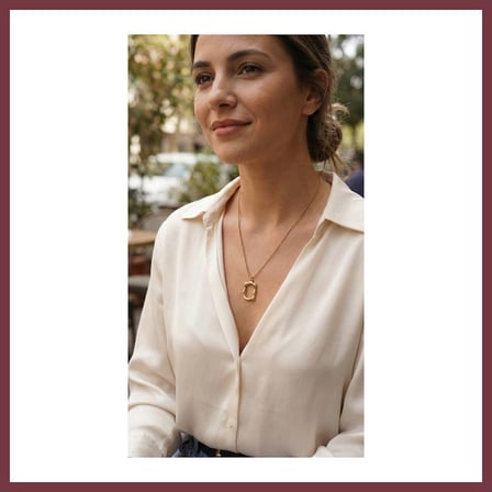 SHNSTORE 316L Çelik Zincir Gold Renk Model Kadın Kolye SHN0720