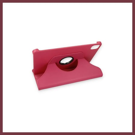 SHNSTORE Mi Pad 5 11 Kılıf 360 Tablet Deri Kılıf - Pembe SHN0720