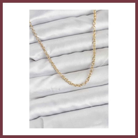 SHNSTORE CM Gold Renk Pirinç Halkalı Model Kadın Kolye SHN0720
