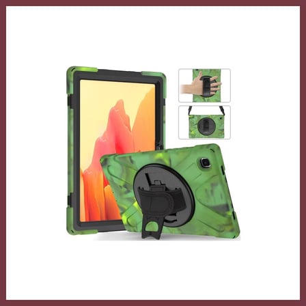 SHNSTORE Samsung Galaxy X200 Tab A8 10.5 Kılıf Amazing Tablet Kapak - Kamuflaj SHN0720