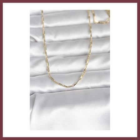 SHNSTORE CM 14K Gold Renk İnce Ataç Zincir Model 60 cm Kadın Kolye SHN0720
