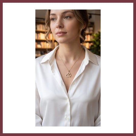 SHNSTORE 316L Çelik Zincir Gold Renk Zirkon Taşlı Yüzüklü Kalp Kolye SHN0720