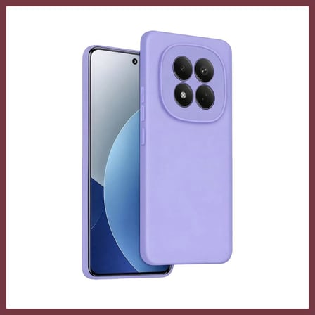 SHNSTORE Redmi Note 15 Pro 5G Uyumlu First Silikon - Lila SHN0720
