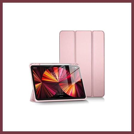 SHNSTORE iPad Pro 11 (2024) Kılıf Tablet Smart Kılıf - Pembe SHN0720