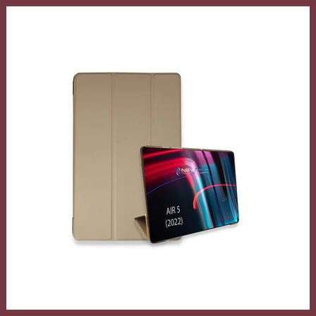 SHNSTORE iPad Air 5 (2022) Kılıf Tablet Smart Kılıf - Gold SHN0720