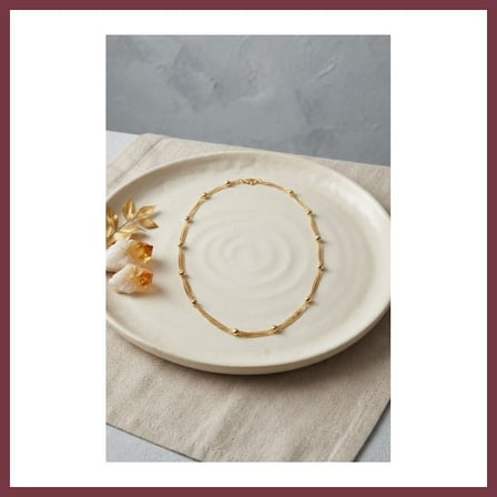 SHNSTORE CM Top Zincirli Gold Renk 50 cm Kadın Kolye SHN0720
