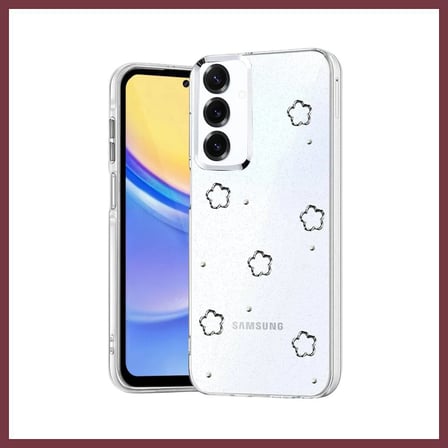 SHNSTORE Samsung Galaxy S24 FE Uyumlu Fiyonk Desenli Kapak - Desen 2 SHN0720