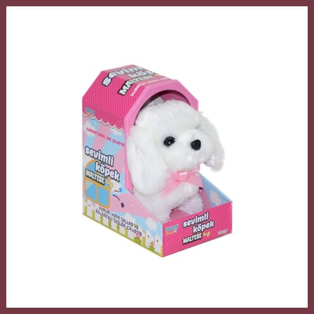 SHNSTORE 47100 Sevimli Köpek Maltese - SHN0720