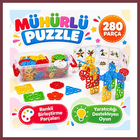 SHNSTORE 440 MÜHÜRLÜ PUZZLE KÜÇÜK SHN0720