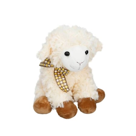 SHNSTORE Oturan Peluş Kuzu 24 cm SHN0720