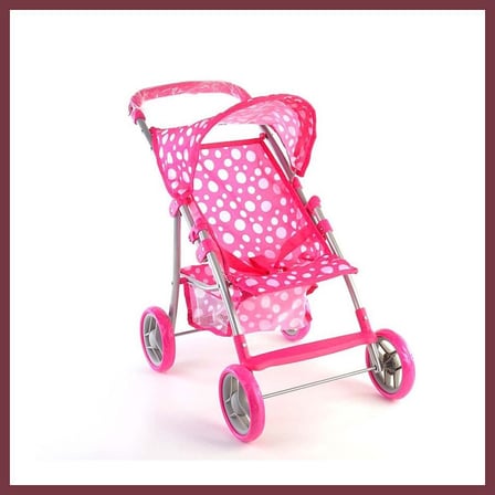 SHNSTORE NessiWorld Puantiyeli 4 Tekerlekli Puset SHN0720