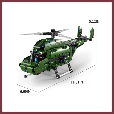 SHNSTORE 3004031 ASKERİ HELİKOPTER 2IN1 394PRÇ SHN0720