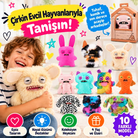 SHNSTORE Butt Ugly Pets Serisi 22,5 cm SHN0720