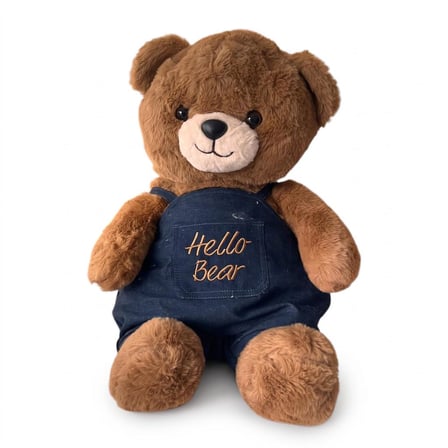 SHNSTORE PL50226 50 CM TULUM GİYEN AYI PELUŞ OYUNCAK (adet fiyatıdır) SHN0720