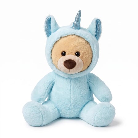 SHNSTORE PL62916 40 CM BOYNUZLU AYI PELUŞ OYUNCAK (adet fiyatıdır) SHN0720