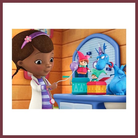 SHNSTORE NessiWorld Doc McStuffins 100 Parça Puzzle SHN0720