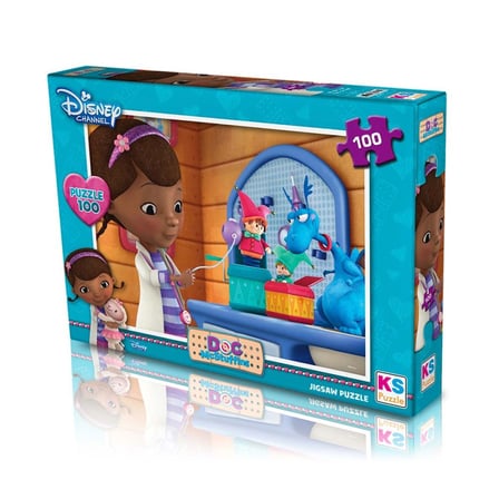 SHNSTORE NessiWorld Doc McStuffins 100 Parça Puzzle SHN0720