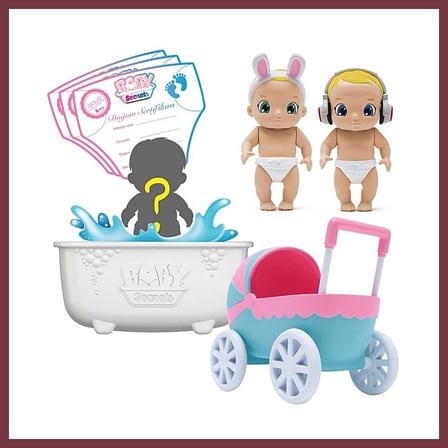 SHNSTORE Sürpriz Figür ve Bebek Arabası Seti SHN0720