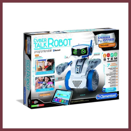 SHNSTORE 64447 Cyber Talk Robot - Robotik Laboratuvarı +8 yaş SHN0720