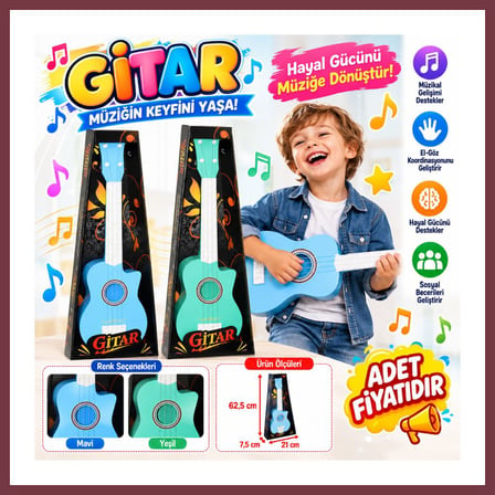 SHNSTORE LMN120 Gitar 55 cm (adet fiyatıdır) SHN0720