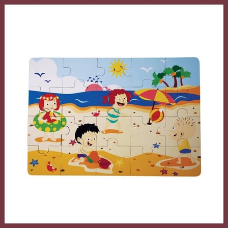 SHNSTORE CS-1282 YAZ AHŞAP YER PUZZLE SHN0720