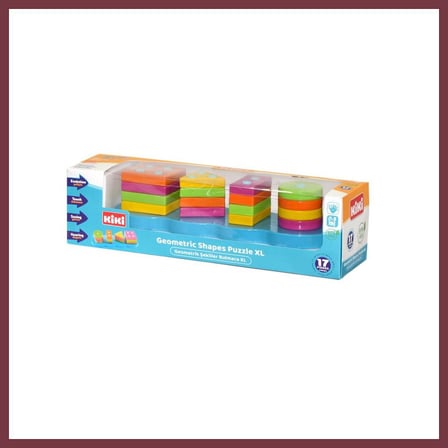 SHNSTORE Kiki Geometrik Şekiller Bulmaca XL AE-1420 SHN0720