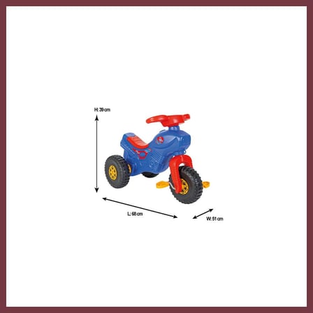 SHNSTORE 07 175 NessiWorld Black Eagle Pedallı Motorsiklet SHN0720