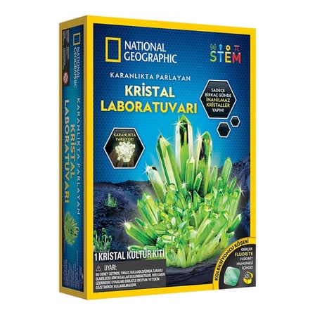 SHNSTORE Natgeo Parlayan Kristal Lab SHN0720