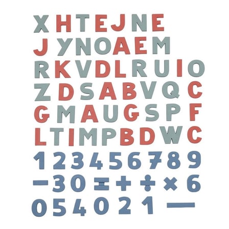 SHNSTORE 72 Magnetic Letters & Numbers SHN0720