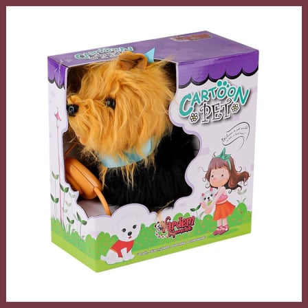 SHNSTORE PFTB267 Yürüyen Tasmalı Peluş Köpek SHN0720