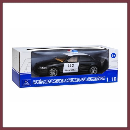 SHNSTORE Uzaktan Kumandalı Pilli Polis Aracı SHN0720