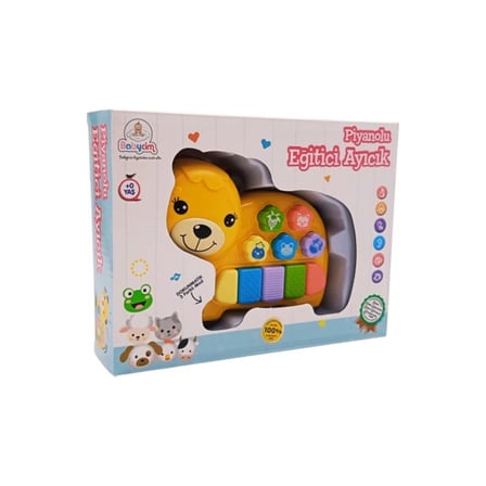 SHNSTORE 776-48 PİYANOLU EĞİTİCİ AYICIK SHN0720