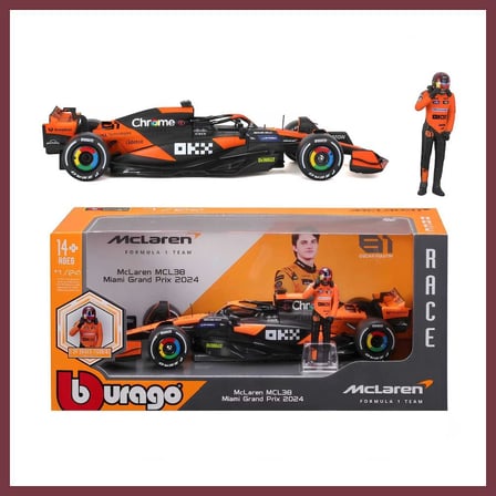 SHNSTORE 1:24 MCL38 Model Araç SHN0720