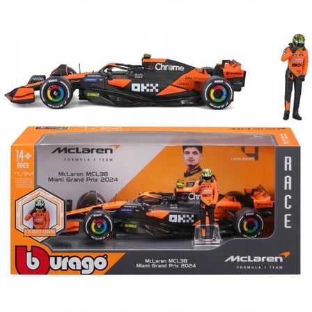 SHNSTORE 1:24 MCL38 Model Araç SHN0720