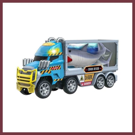 SHNSTORE 72841 MOTORİZE ARABA KÖPEK BALIĞI KURTARICISI MÜZİK IŞIK FW adet fiyatıdır SHN0720