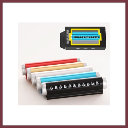 SHNSTORE Torpido Üstü Silindir Numaratör Lüx 4 Renk SHN0720