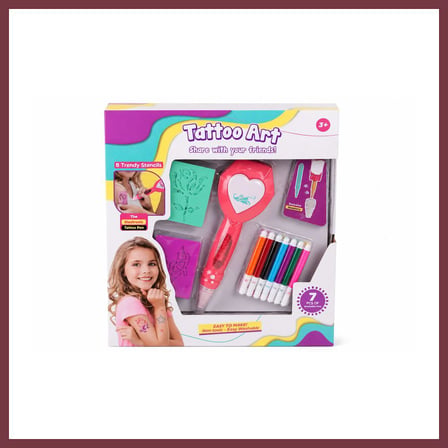 SHNSTORE HOBİ SET KENDİ DÖVMENİ TASARLA SHN0720