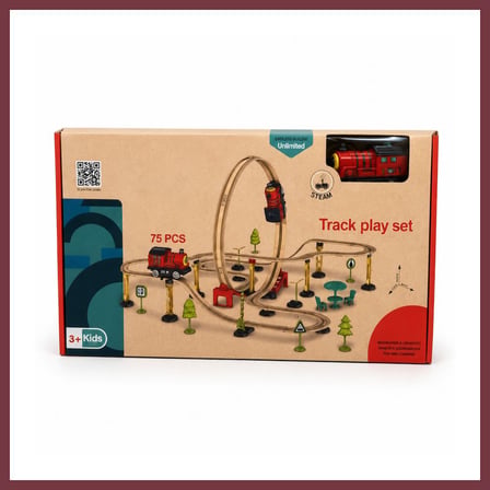 SHNSTORE SH40600 75 PARÇA ÇANTALI OYUNCAK TREN SETİ SHN0720