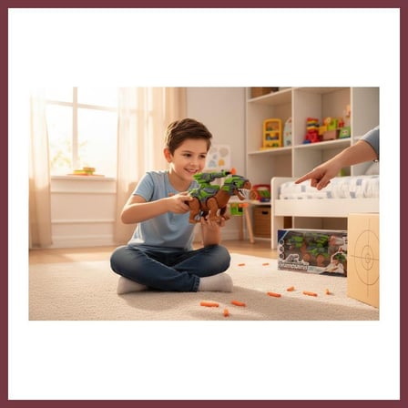 SHNSTORE 272-007ABC YÜRÜYEN OK ATAN IŞIKLI SESLİ OYUNCAK ROBOT SHN0720