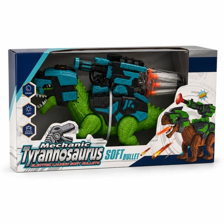SHNSTORE 272-007ABC YÜRÜYEN OK ATAN IŞIKLI SESLİ OYUNCAK ROBOT SHN0720