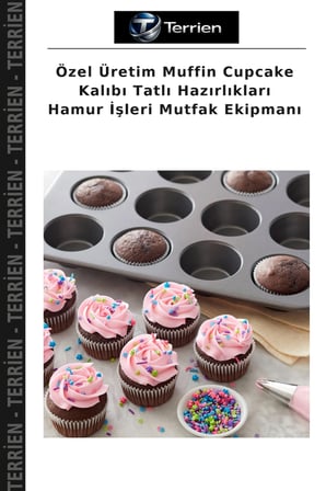 Özel Üretim Muffin Cupcake Kalıbı Tatlı Hazırlıkları Hamur İşleri Mutfak Ekipmanı