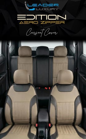 Chery Tiggo 8 Pro Avantgarde Full Deri Oto Koltuk Kılıfı Ön Arka Set Bej Siyah Edition ŞHN