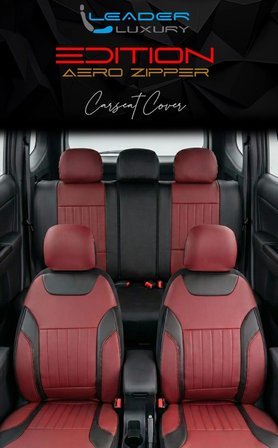 Renault Megane 2 Hatchback 2002-2006 Full Deri Oto Koltuk Kılıfı Ön Arka Set Bordo Edition ŞHN