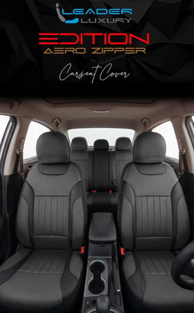 Toyota Corolla E170 2013-2018 Full Deri Oto Koltuk Kılıfı Ön Arka Set Füme Siyah Edition ŞHN